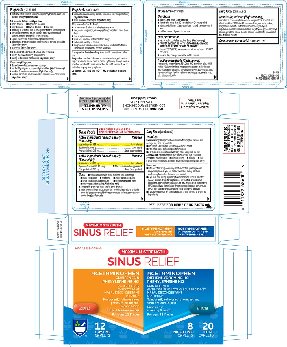 Sinus Relief package label