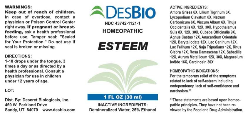 Esteem package label