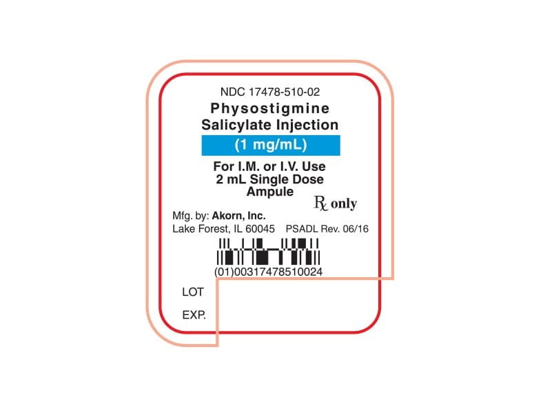 Anticholium package label