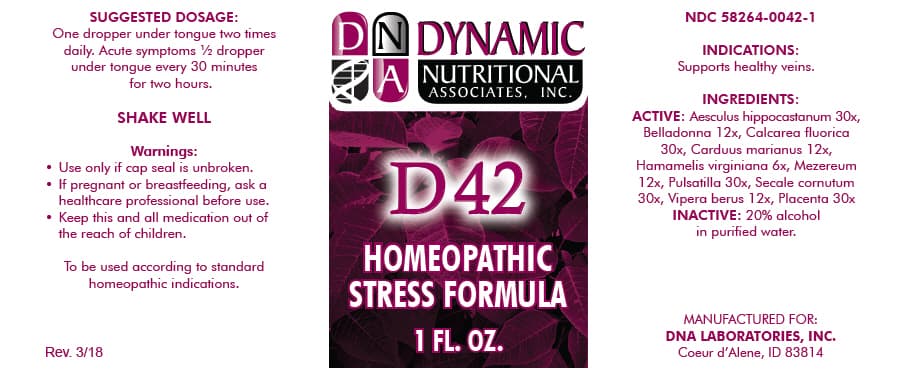 D-42 package label