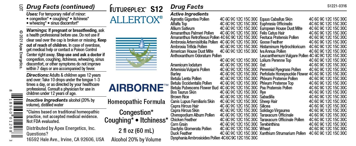 S12 package label
