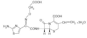 Cefixime package label