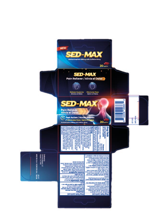 Sed-Max — Reference image, actual packaging may vary