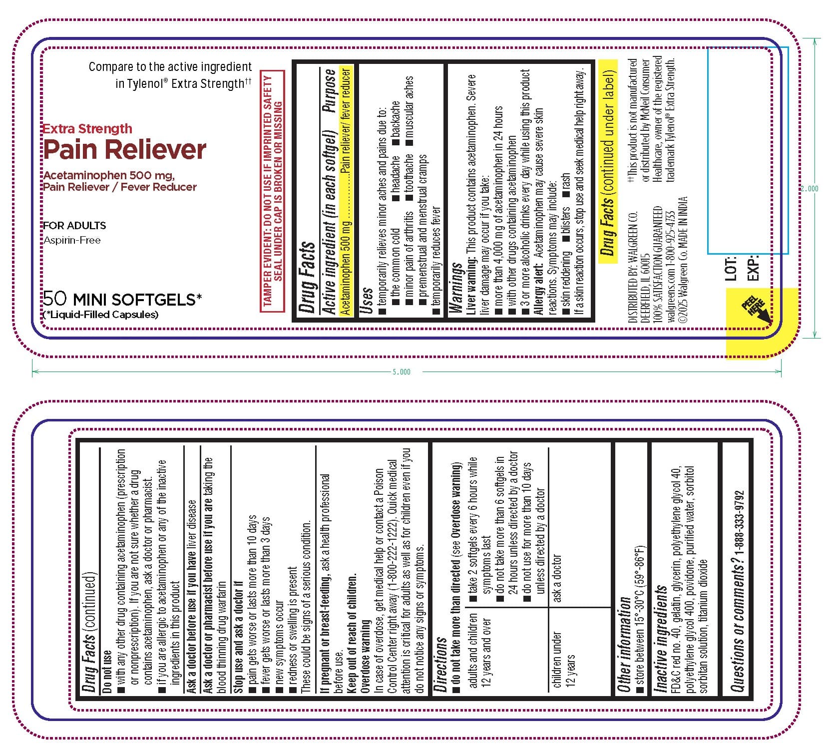 Pain Reliever — Reference image, actual packaging may vary