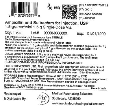 Unasyn — Reference image, actual packaging may vary