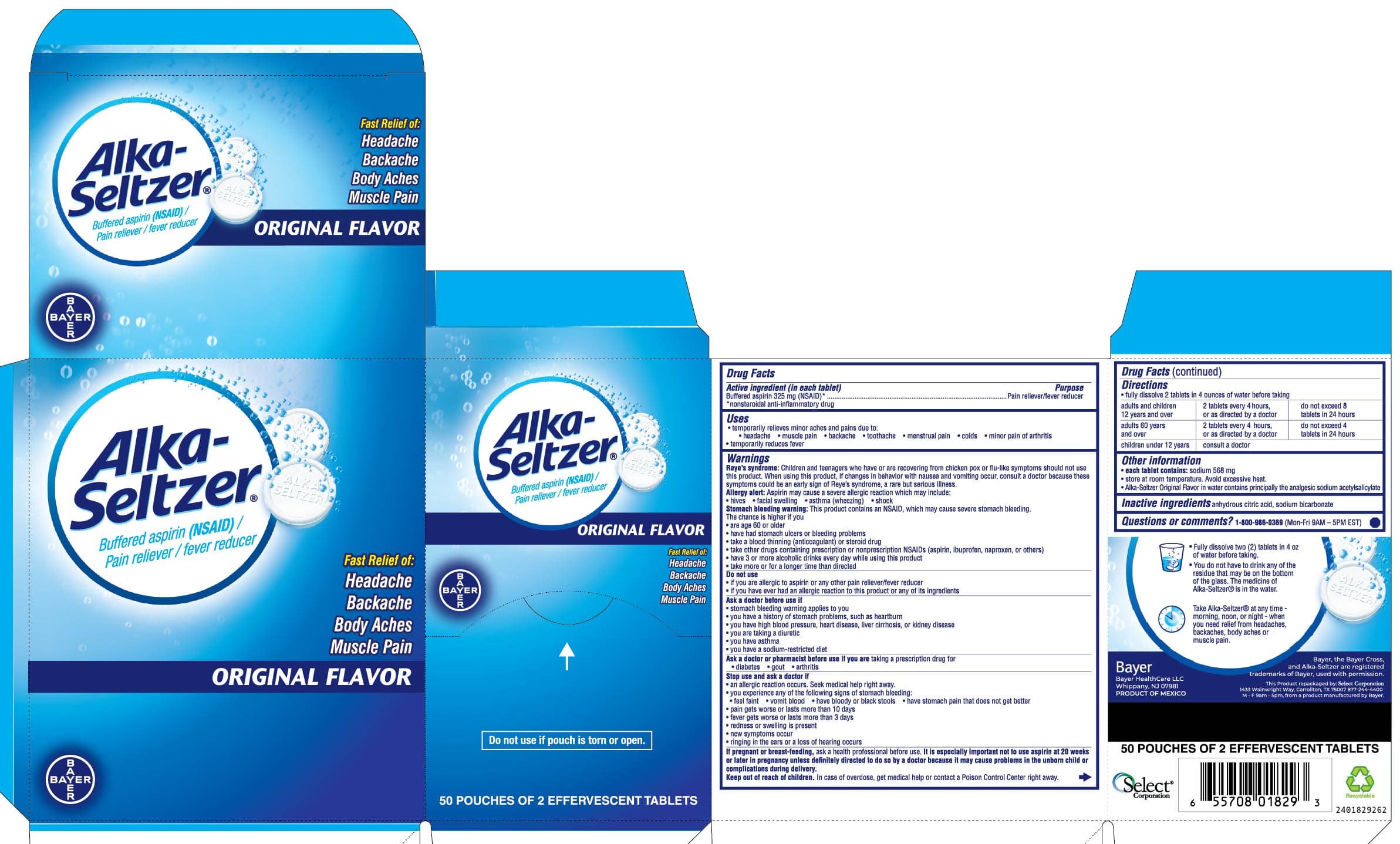 Alka-Seltzer Heartburn Relief Extra Strength — Reference image, actual packaging may vary