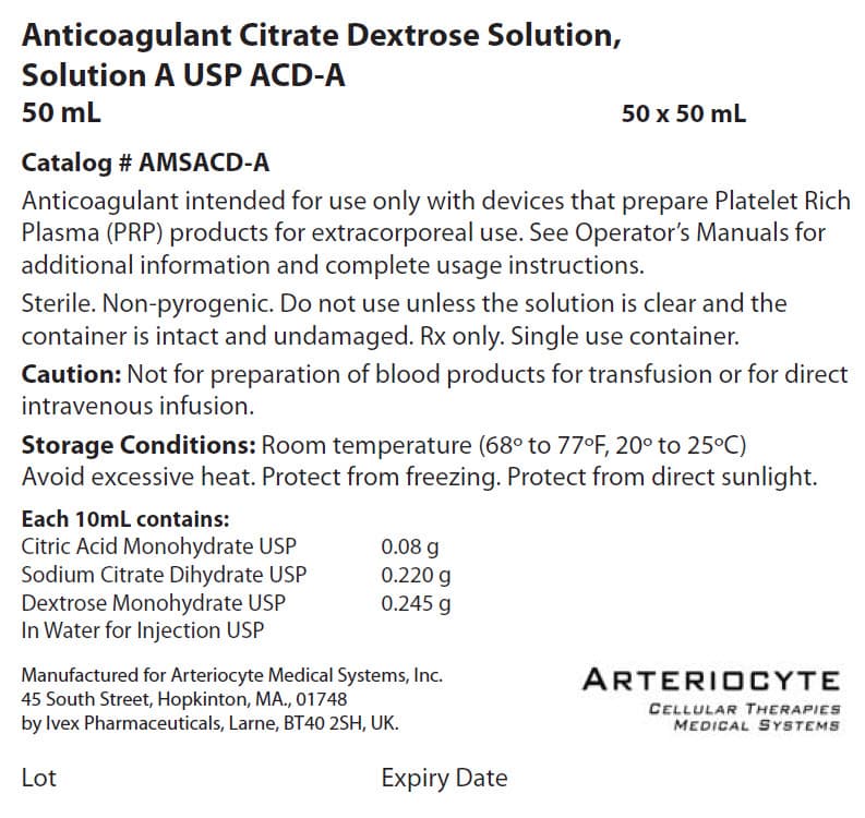 Anticoagulant Citrate Dextrose a Acd-A — Reference image, actual packaging may vary