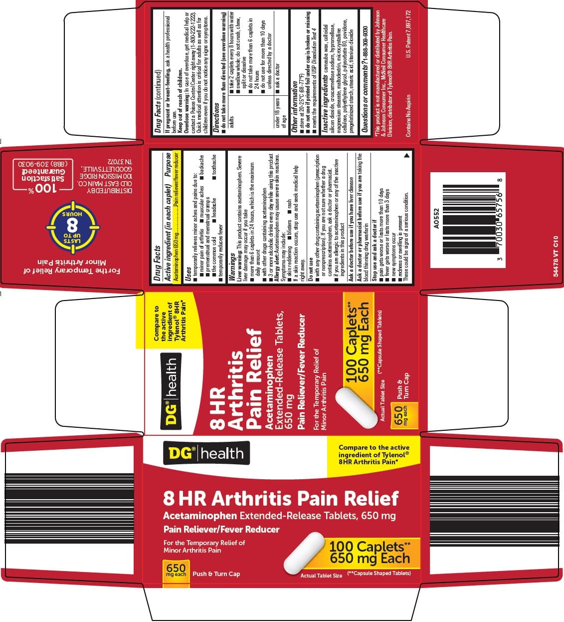 Arthritis Pain Relief — Reference image, actual packaging may vary