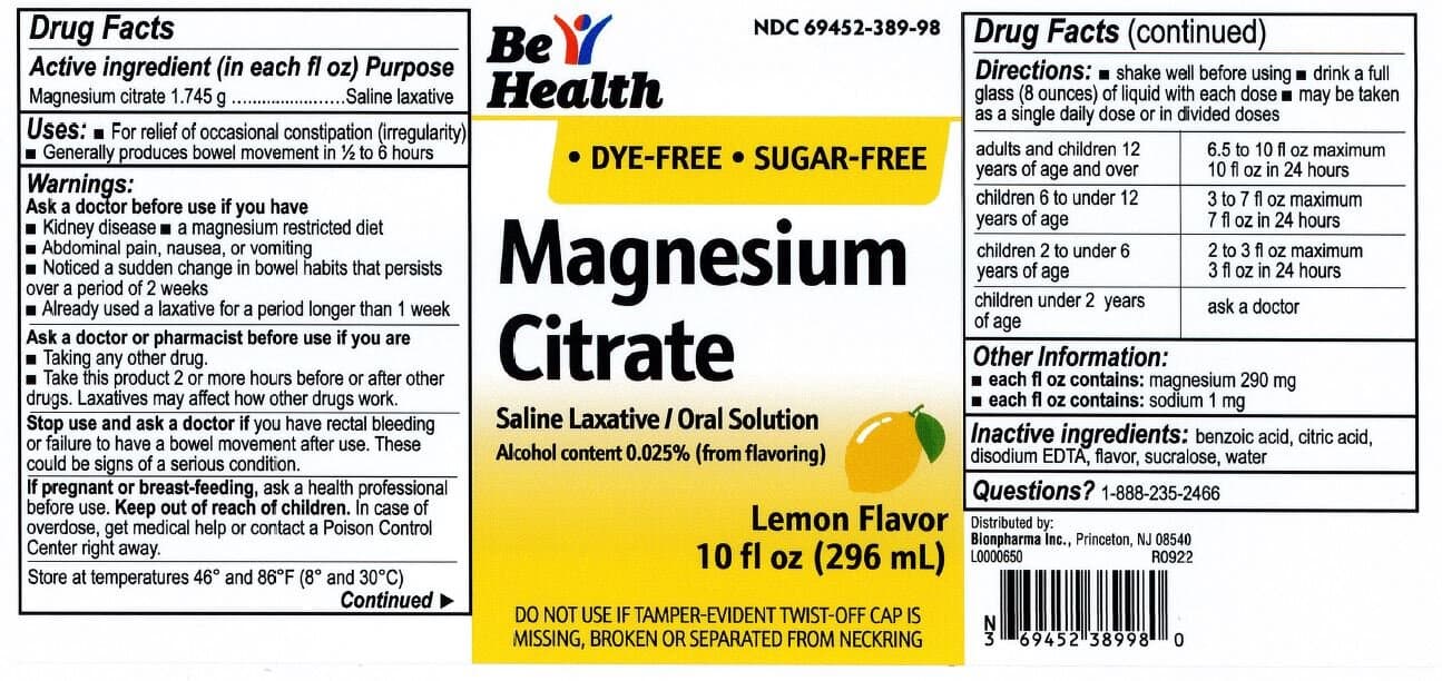 Magnesium Citrate — Reference image, actual packaging may vary