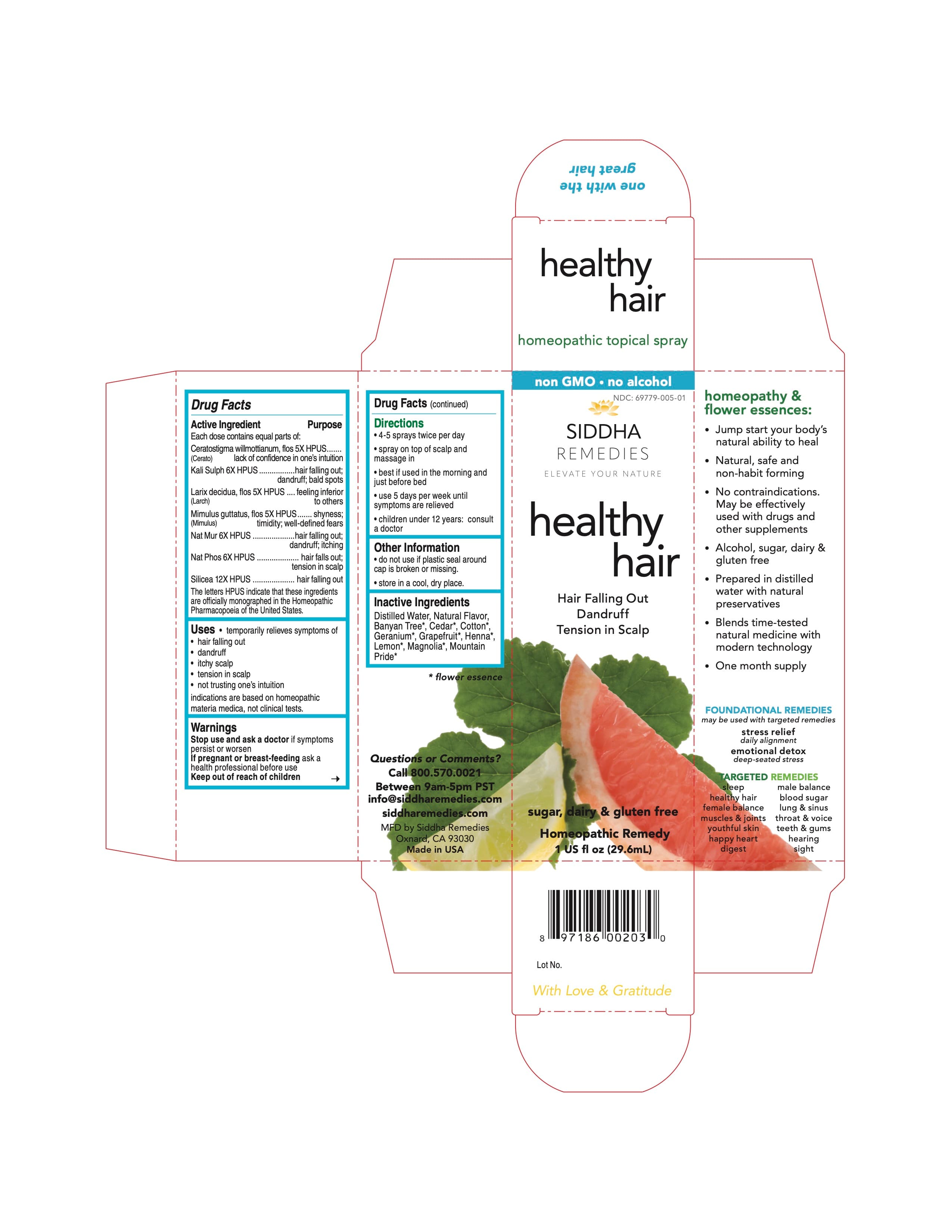 Healthy Hair — Reference image, actual packaging may vary