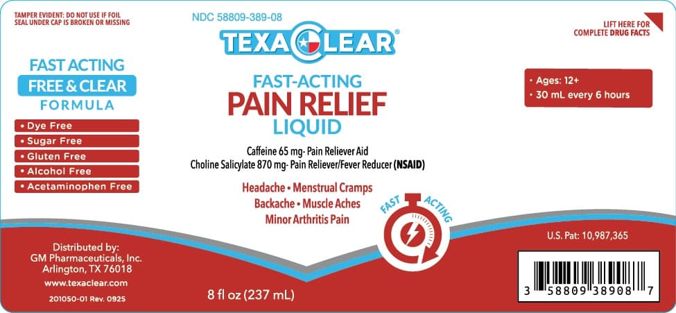 Texaclear Severe Cough, Cold and Flu — Reference image, actual packaging may vary