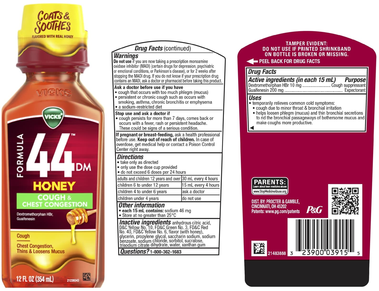 Cough and Chest Congestion — Reference image, actual packaging may vary