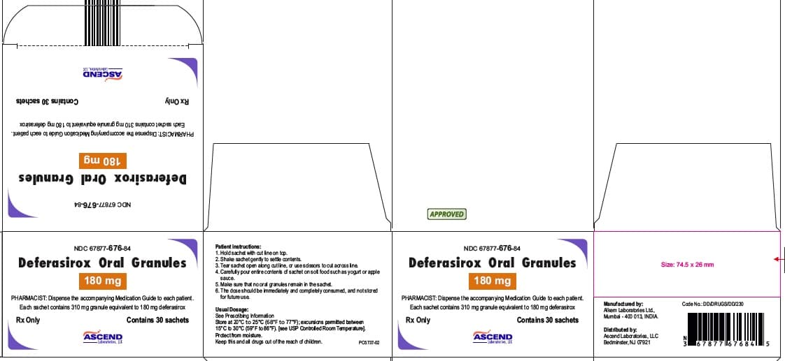 Deferasirox Oral — Reference image, actual packaging may vary
