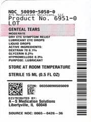 Genteal Tears (moderate) — Reference image, actual packaging may vary