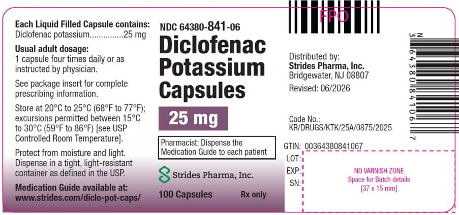 Diclofenac Potassium — Reference image, actual packaging may vary