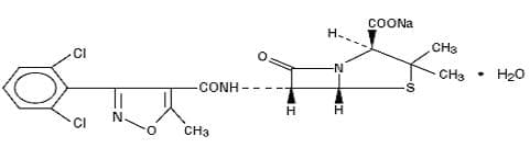 Dicloxacillin Sodium — Reference image, actual packaging may vary