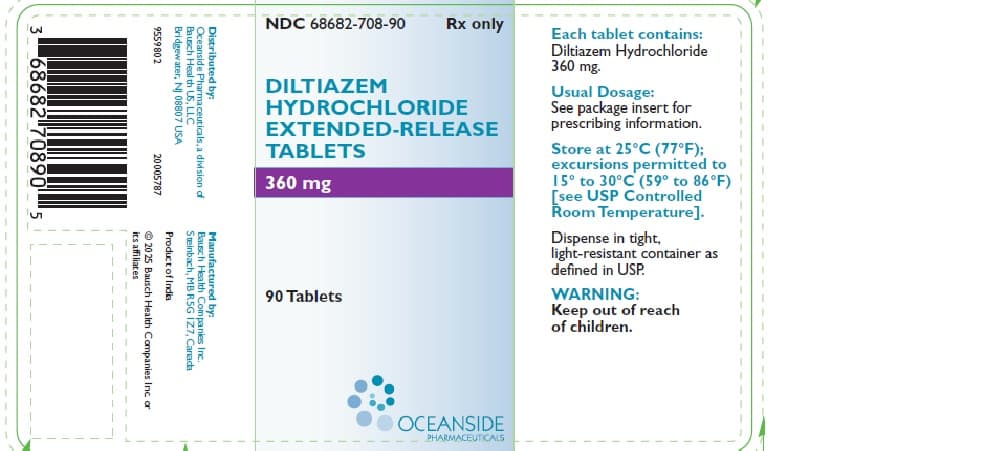 Diltiazem Hydrochloride Extended-Release Tablets — Reference image, actual packaging may vary