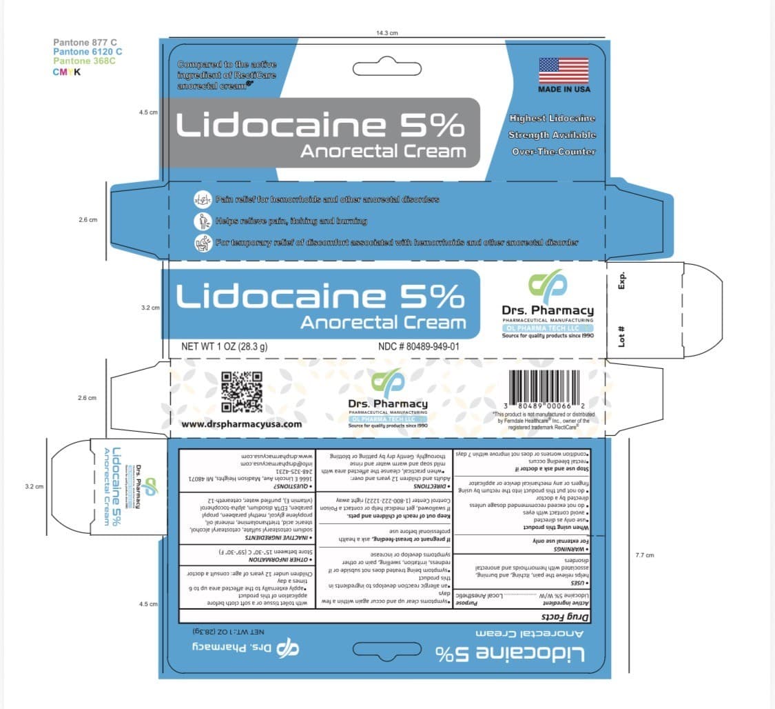 Lidocaine Cream — Reference image, actual packaging may vary