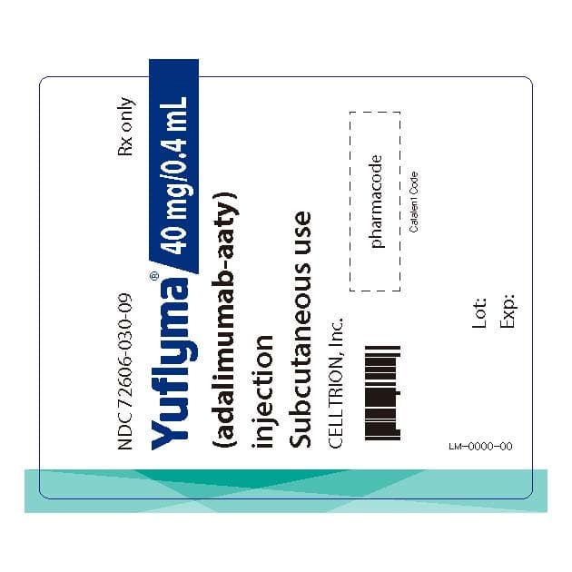 Adalimumab (Adalimumab-Aaty) package label