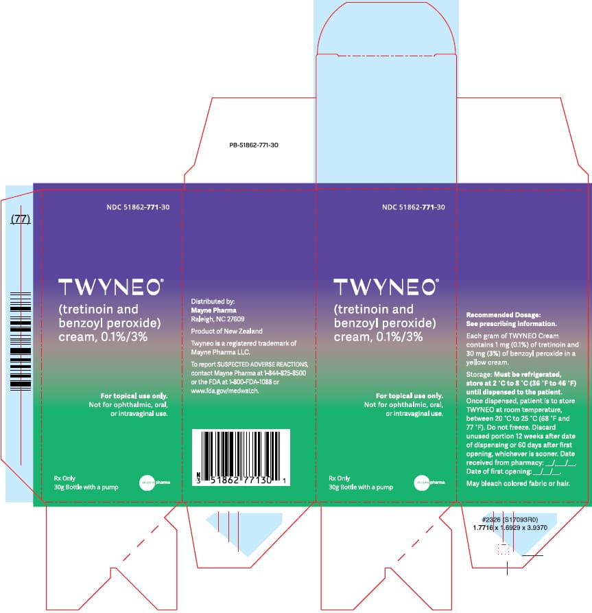 Twyneo (Benzoyl Peroxide and Tretinoin) package label