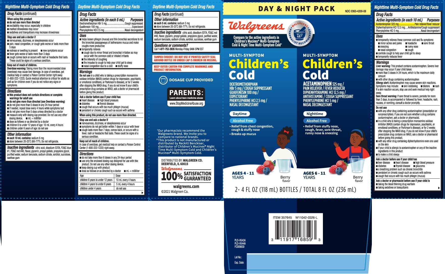 Tussin Cf (Dextromethorphan HBR Guaifenesin Phenylephrine HCL) package label