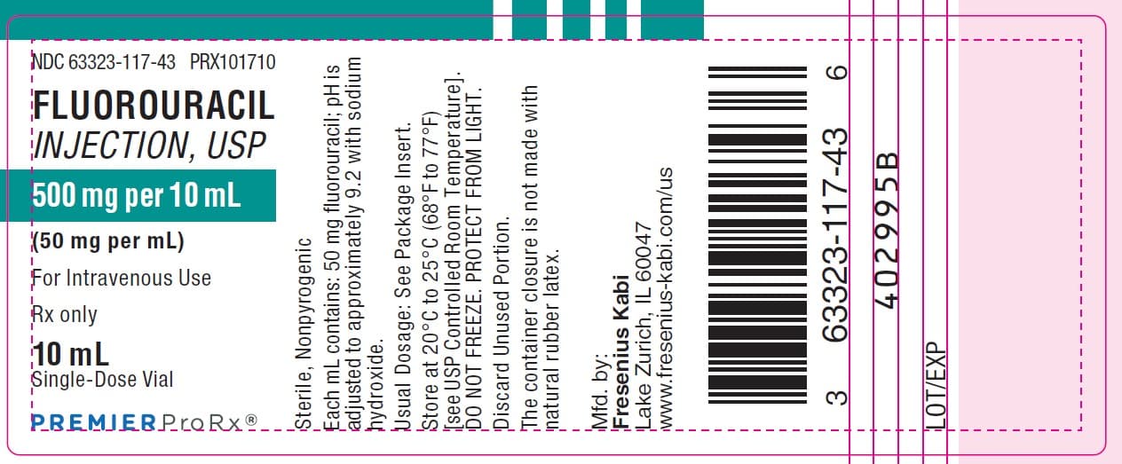 Fluorouracil package label