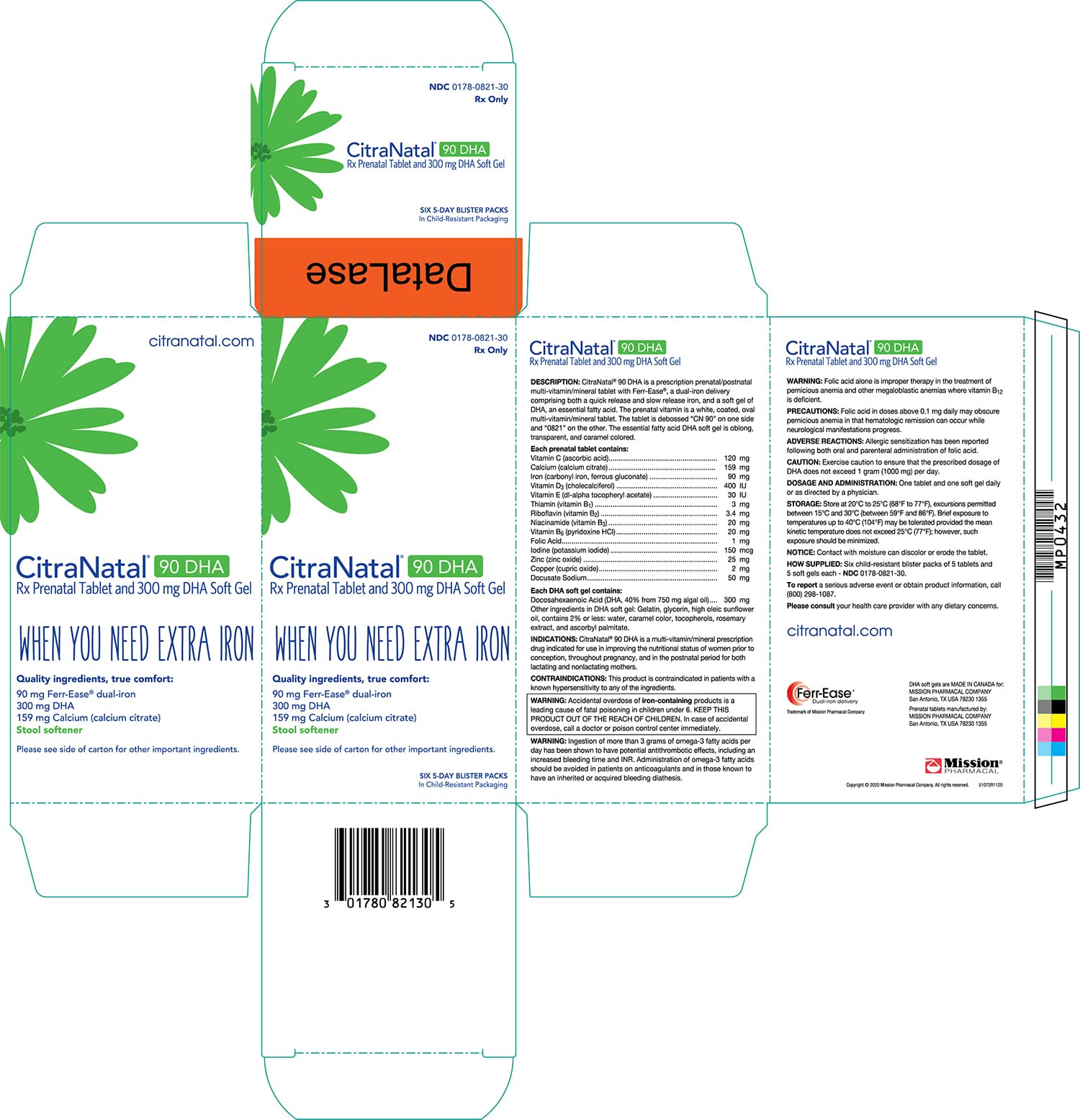 Folditam (Folic Acid, Vitamin D3) package label