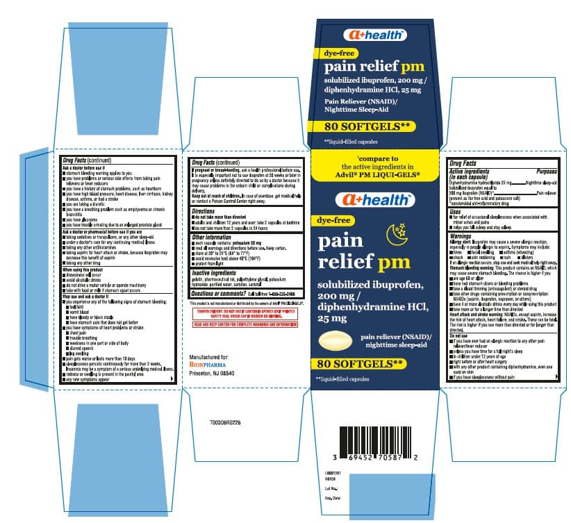 Ibuprofen Pm (Ibuprofen, Diphenhydramine HCL) package label
