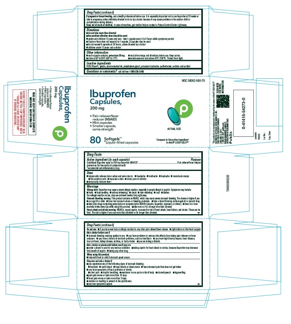 Ibuprofen Capsule package label