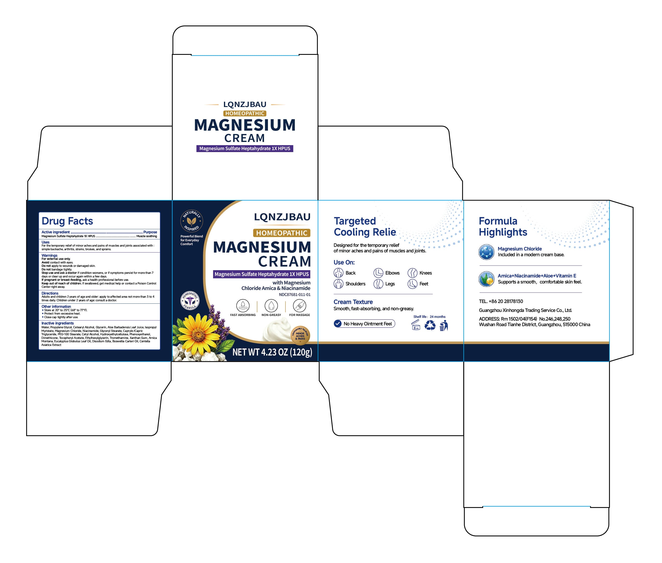 Magnesium Sulfate package label