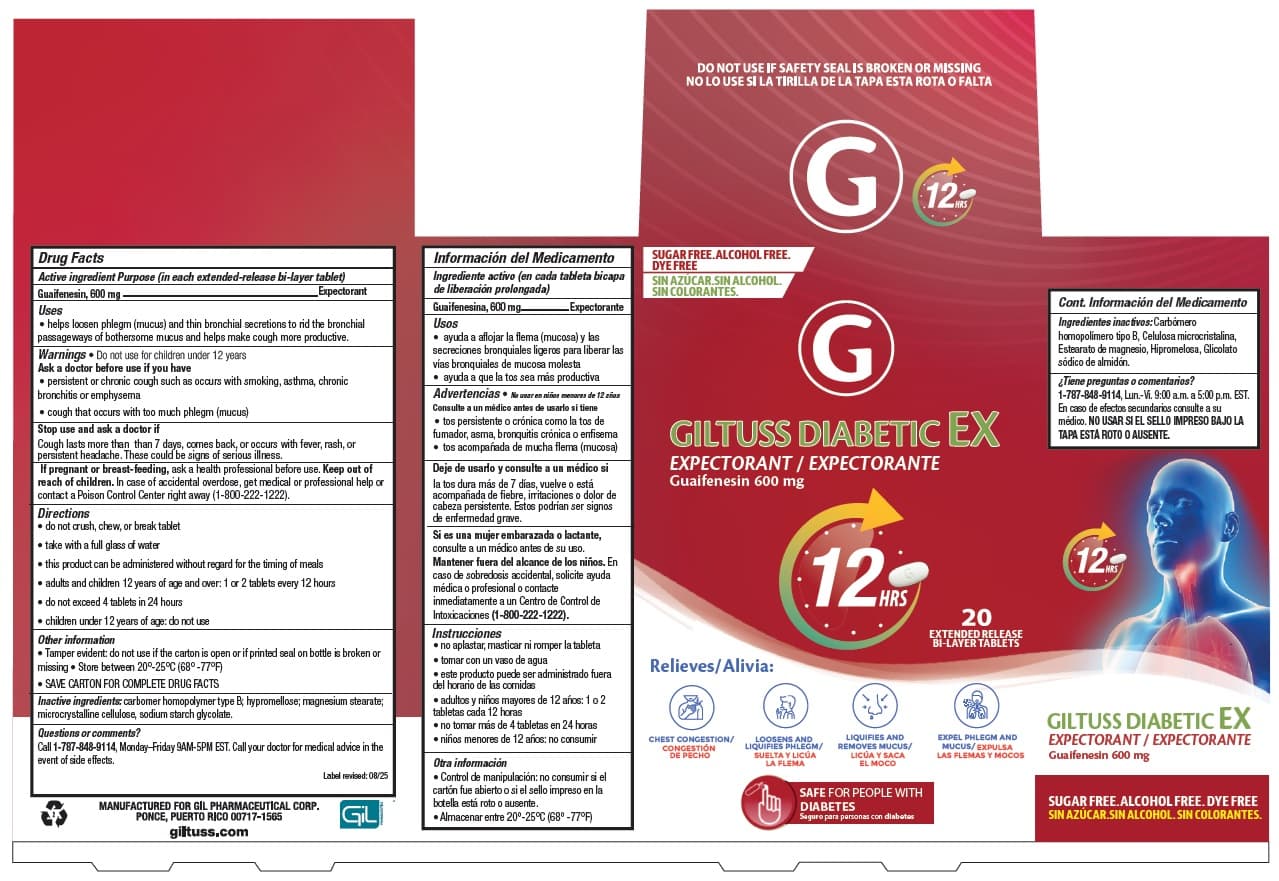 Giltuss Diabetic Ex — Reference image, actual packaging may vary