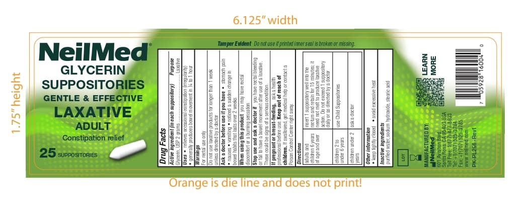 Glycerin Based Gentle and Effective Laxative Adult Constipation Relief — Reference image, actual packaging may vary