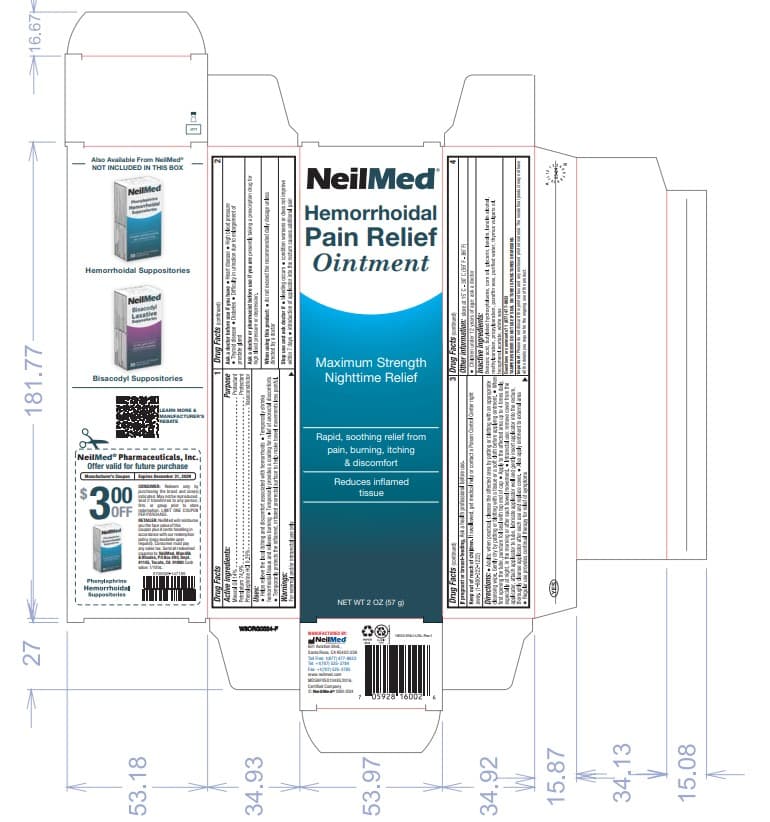 Hemorrhoidal Pain Relief Ointment — Reference image, actual packaging may vary