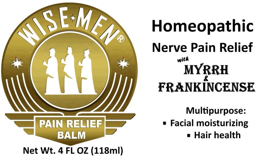 Homeopathic Pain Relief Balm — Reference image, actual packaging may vary
