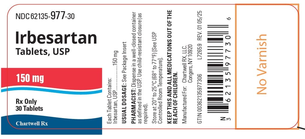 Irbesartan — Reference image, actual packaging may vary