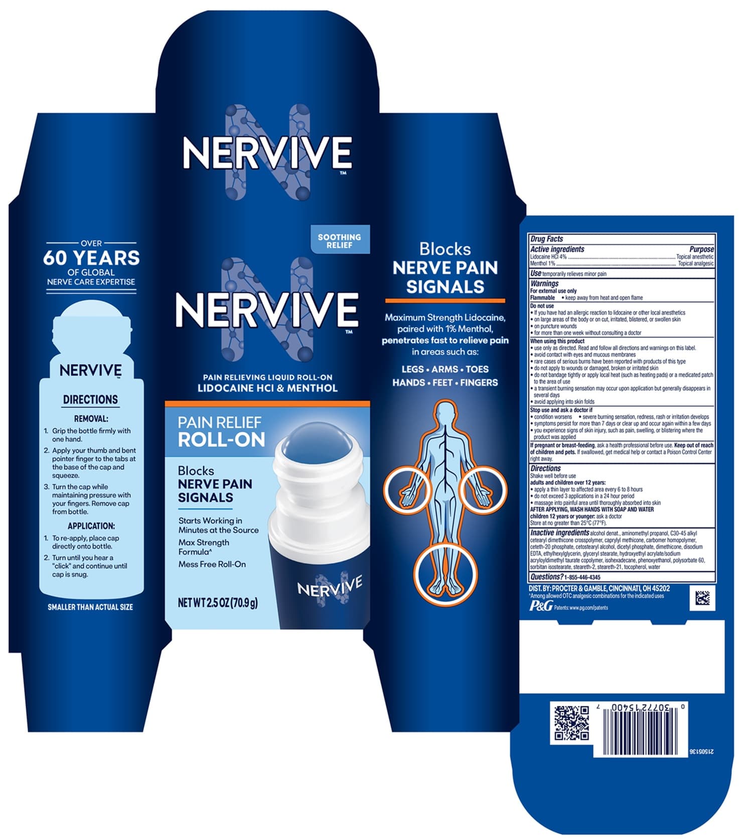 Lidocaine HCL and Menthol — Reference image, actual packaging may vary