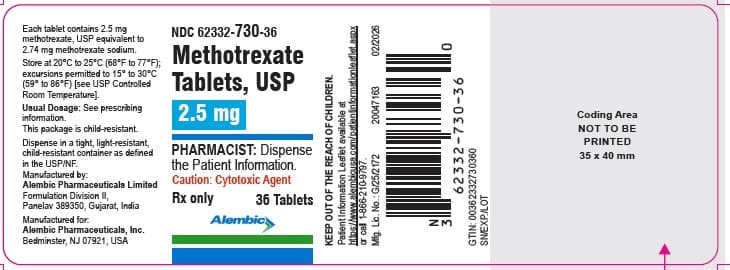 Methotrexate — Reference image, actual packaging may vary