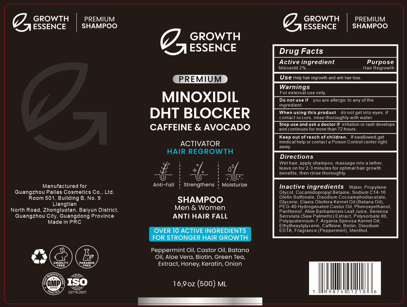 Minoxidil Topical Solution — Reference image, actual packaging may vary