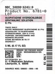 Olopatadine Hydrochloride — Reference image, actual packaging may vary
