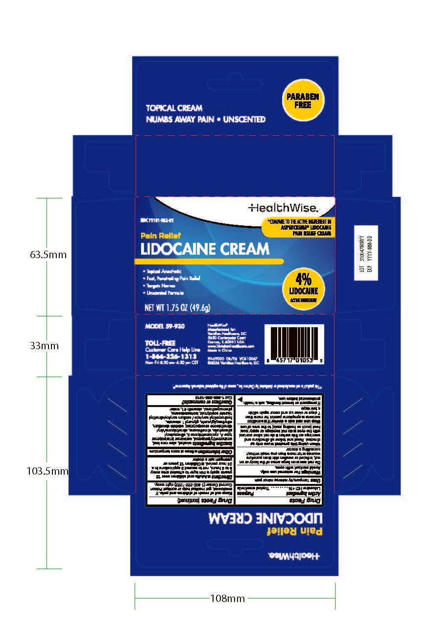 Family Wellness Pain Relief with Lidocaine — Reference image, actual packaging may vary