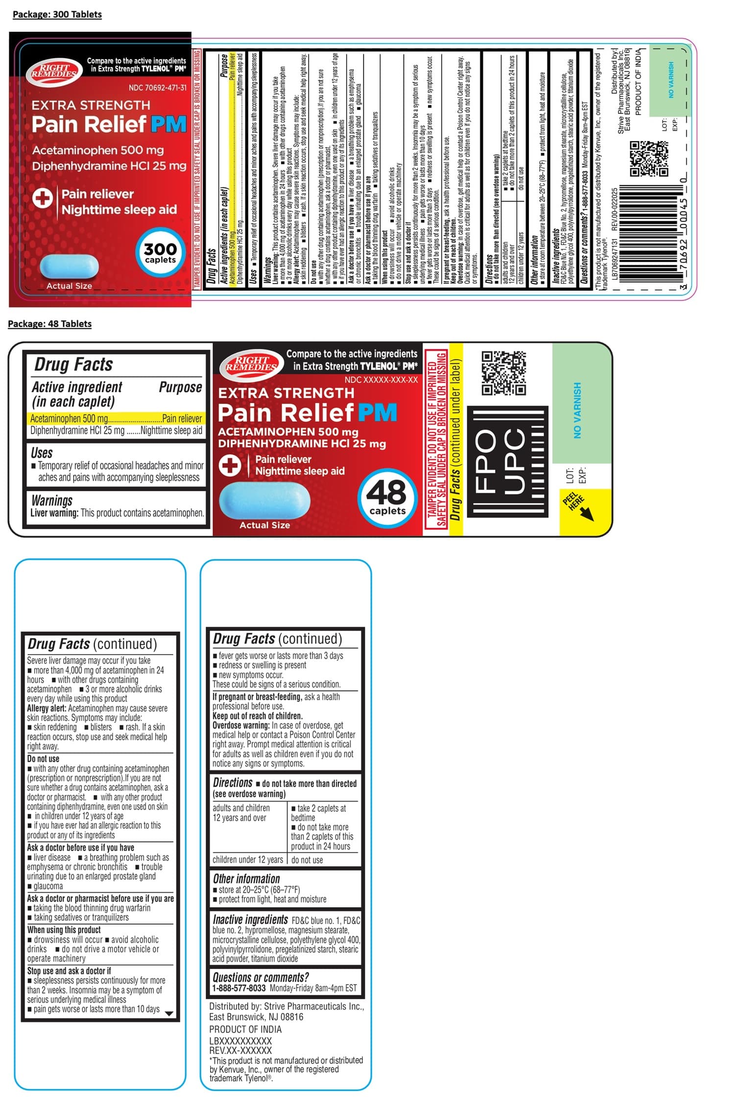 Pain Relief — Reference image, actual packaging may vary