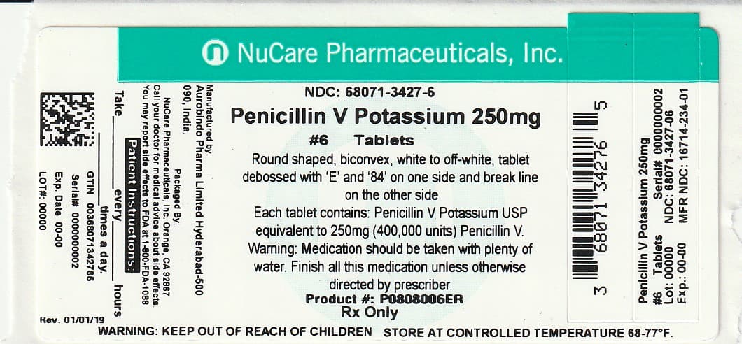 Penicillin V Potassium — Reference image, actual packaging may vary