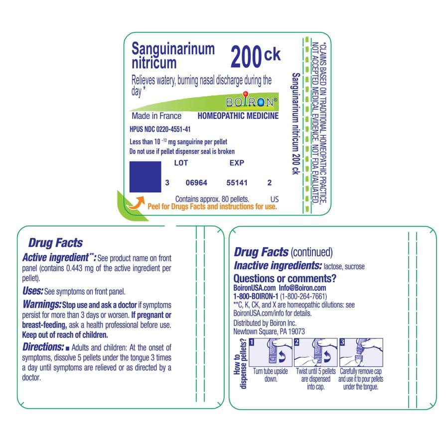 Sanguinarinum Nitricum — Reference image, actual packaging may vary