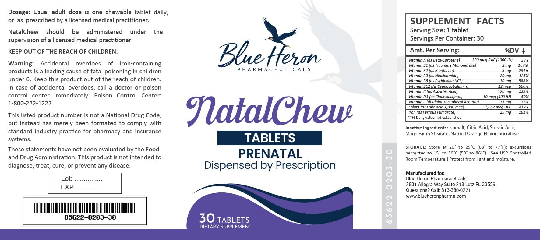 Nestabs DHA — Reference image, actual packaging may vary