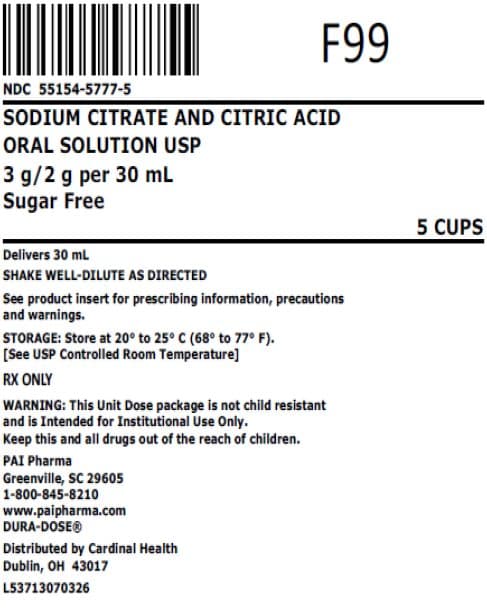 Sodium Citrate and Citric Acid — Reference image, actual packaging may vary