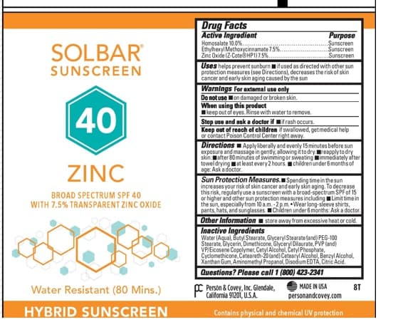 Solbar Zinc Spf38 — Reference image, actual packaging may vary