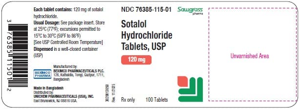 Sotalol Hydrochloride Tables Af — Reference image, actual packaging may vary