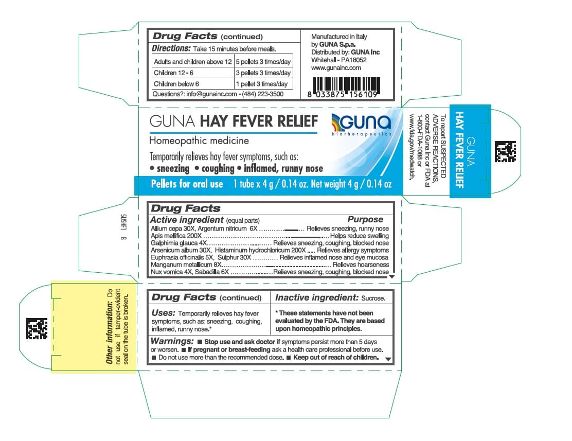 Guna Hay Fever Relief — Reference image, actual packaging may vary