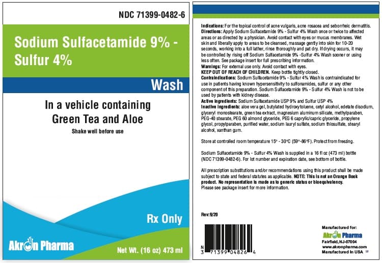 Sodium Sulfacetamide and Sulfur — Reference image, actual packaging may vary