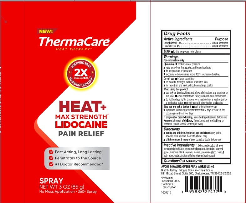 Thermacare Max Strength Lidocaine — Reference image, actual packaging may vary